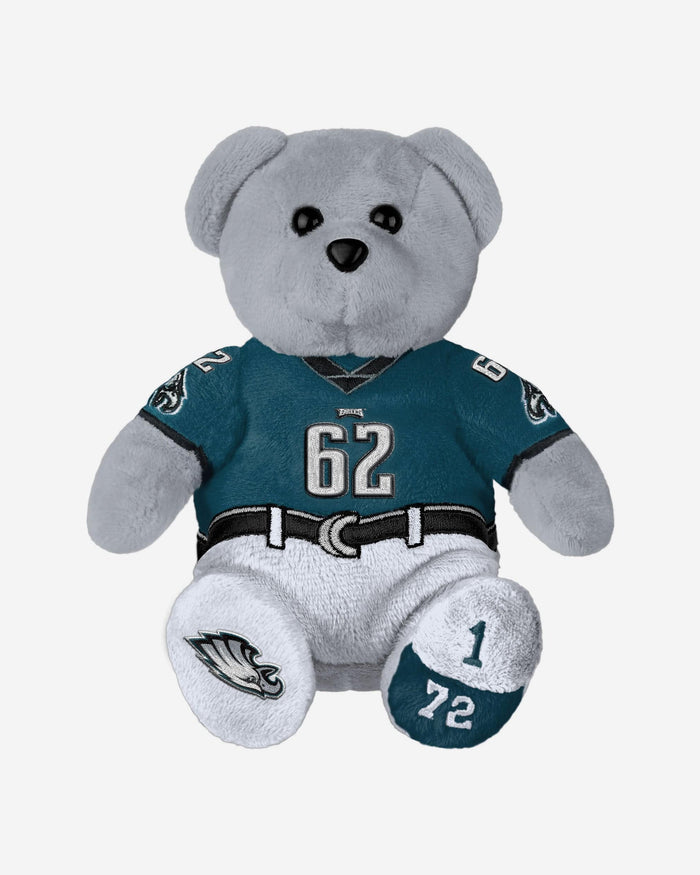 Jason Kelce Philadelphia Eagles Team Beans Embroidered Player Bear FOCO - FOCO.com