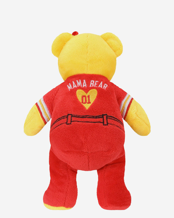 Kansas City Chiefs Mother's Day Team Beans Embroidered Bear FOCO - FOCO.com