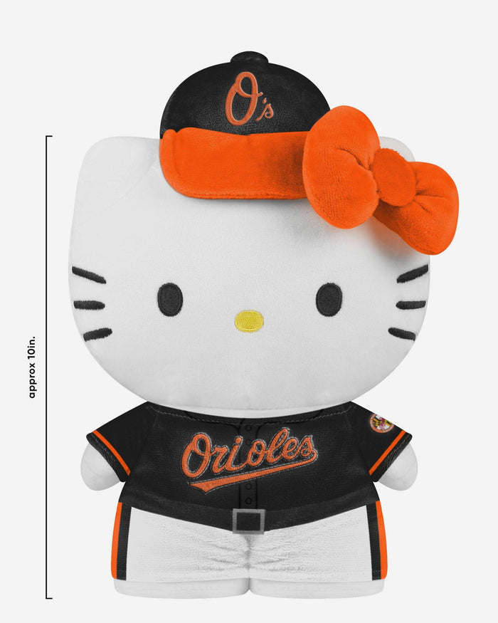 Baltimore Orioles Team Color Bow Hello Kitty® Jersey Plush FOCO - FOCO.com