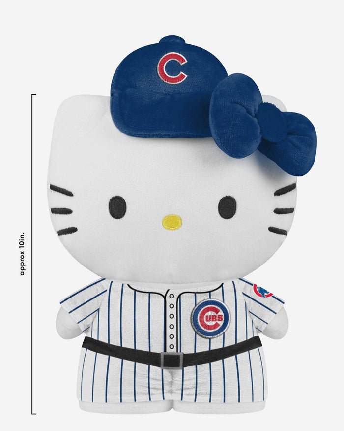 Chicago Cubs Team Color Bow Hello Kitty® Jersey Plush FOCO - FOCO.com