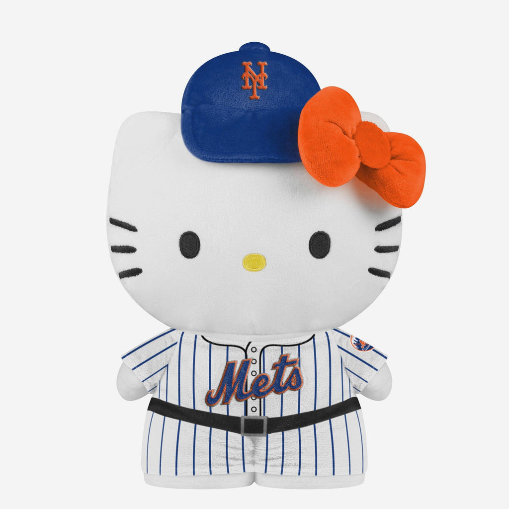 New York Mets Team Color Bow Hello Kitty® Jersey Plush FOCO - FOCO.com