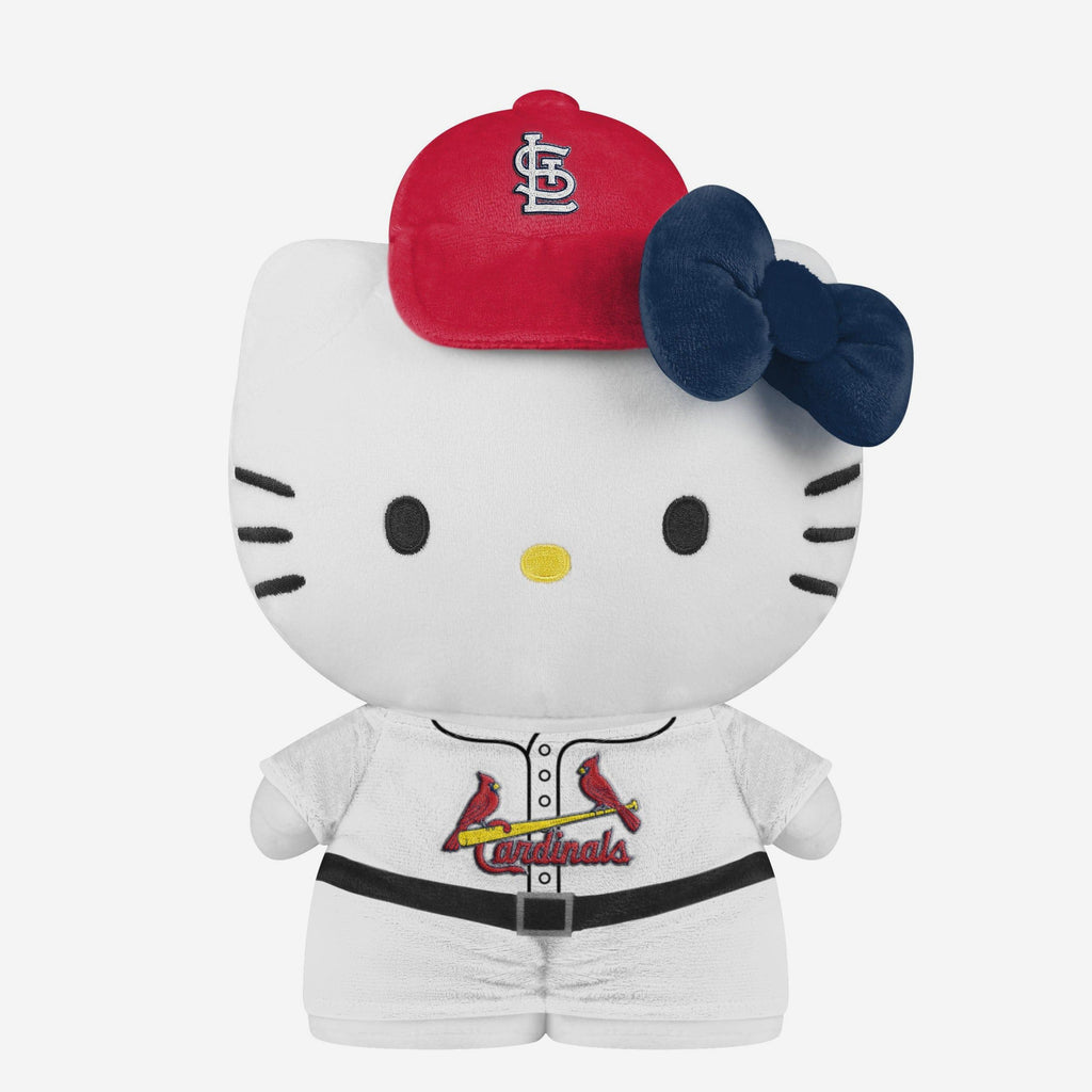 St Louis Cardinals Team Color Bow Hello Kitty® Jersey Plush FOCO - FOCO.com