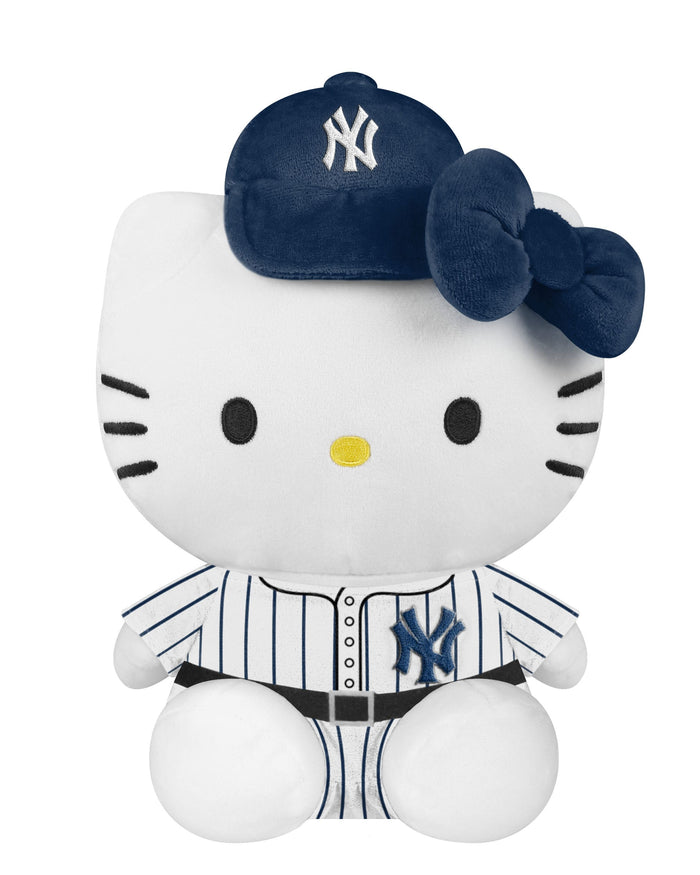 New York Yankees Team Color Bow Seated Hello Kitty® Jersey Plush