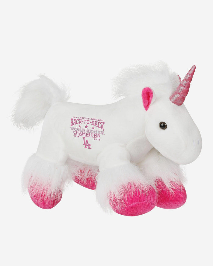 Los Angeles Dodgers 2025 Back To Back World Series Champions Plush Unicorn FOCO - FOCO.com