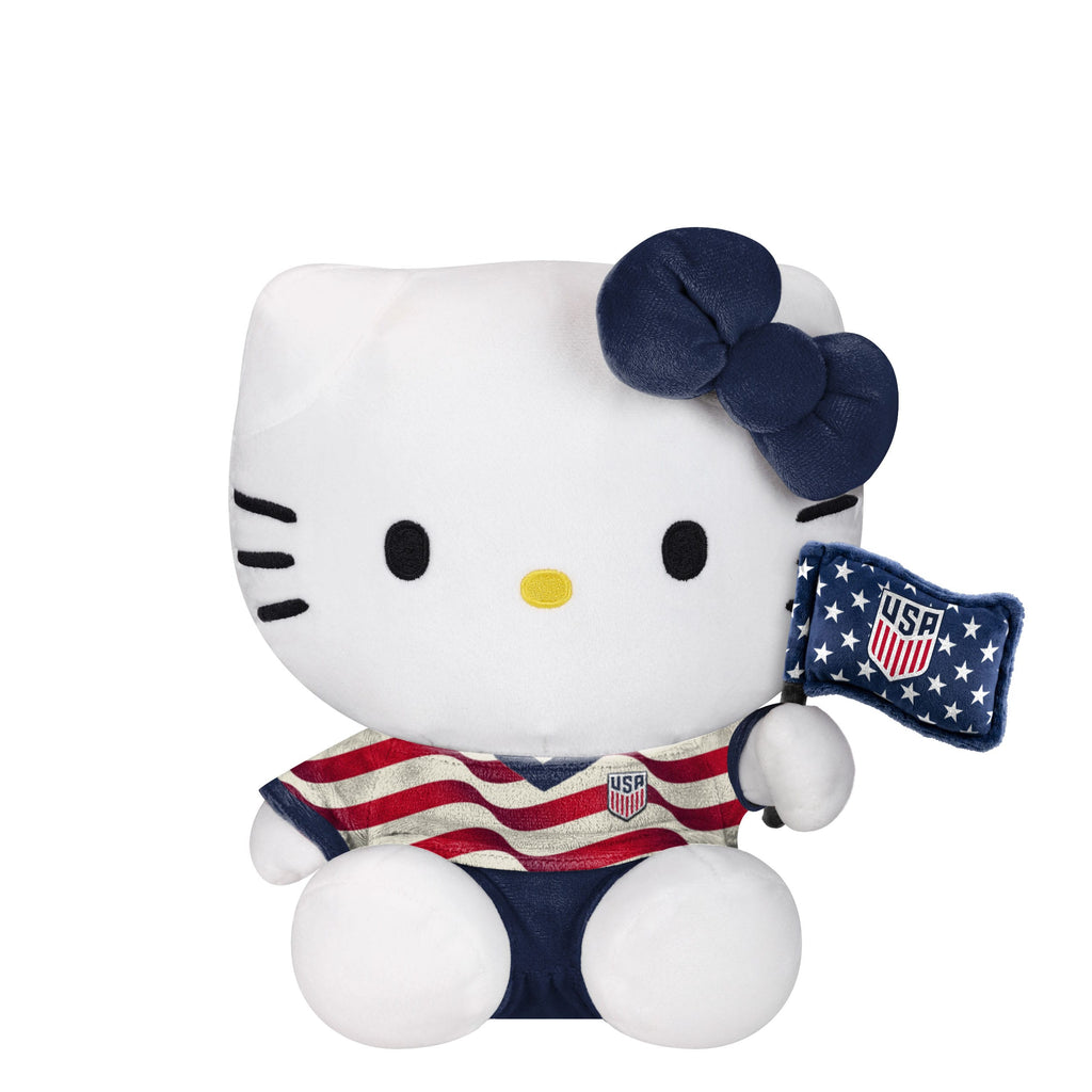 US National Soccer Team Color Bow Hello Kitty® Jersey Plush