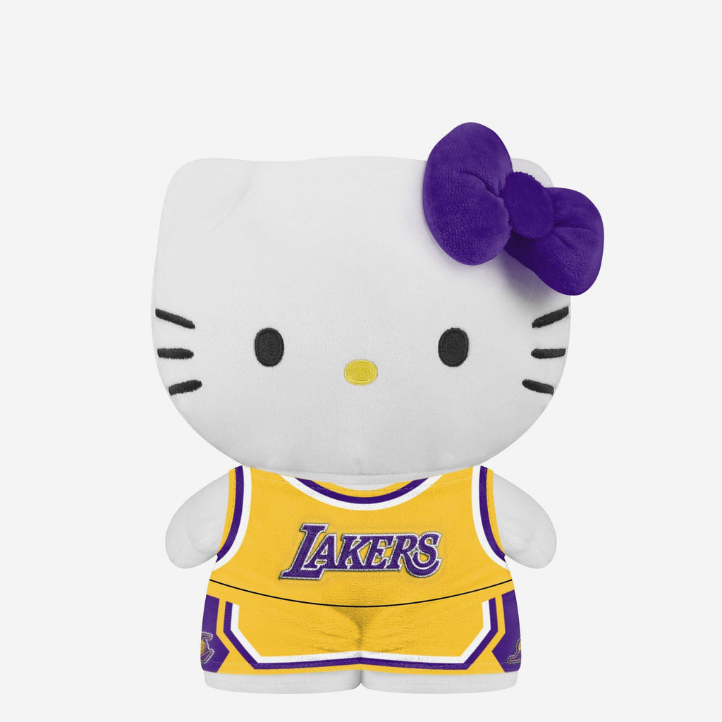 Los Angeles Lakers Team Color Bow Hello Kitty® Jersey Plush FOCO - FOCO.com