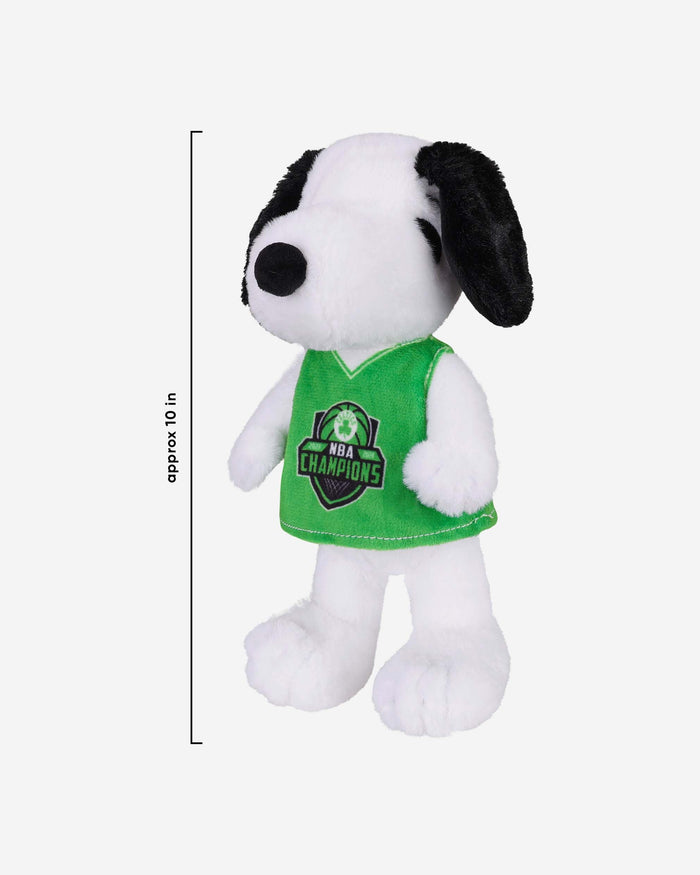 Boston Celtics 2024 NBA Champions Snoopy Peanuts Jersey Plush FOCO - FOCO.com