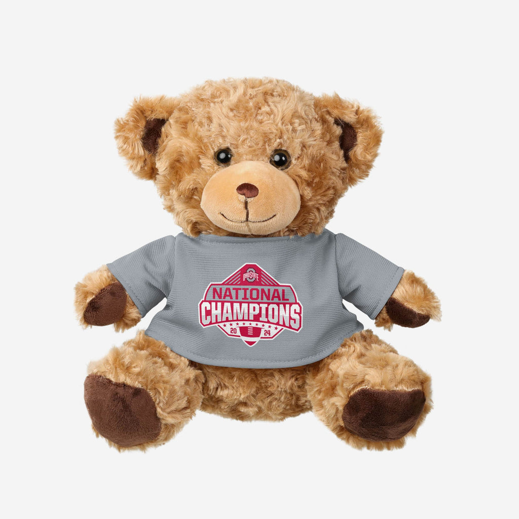 Ohio State Buckeyes 2024 Football National Champions Seated Shirt Bear FOCO - FOCO.com