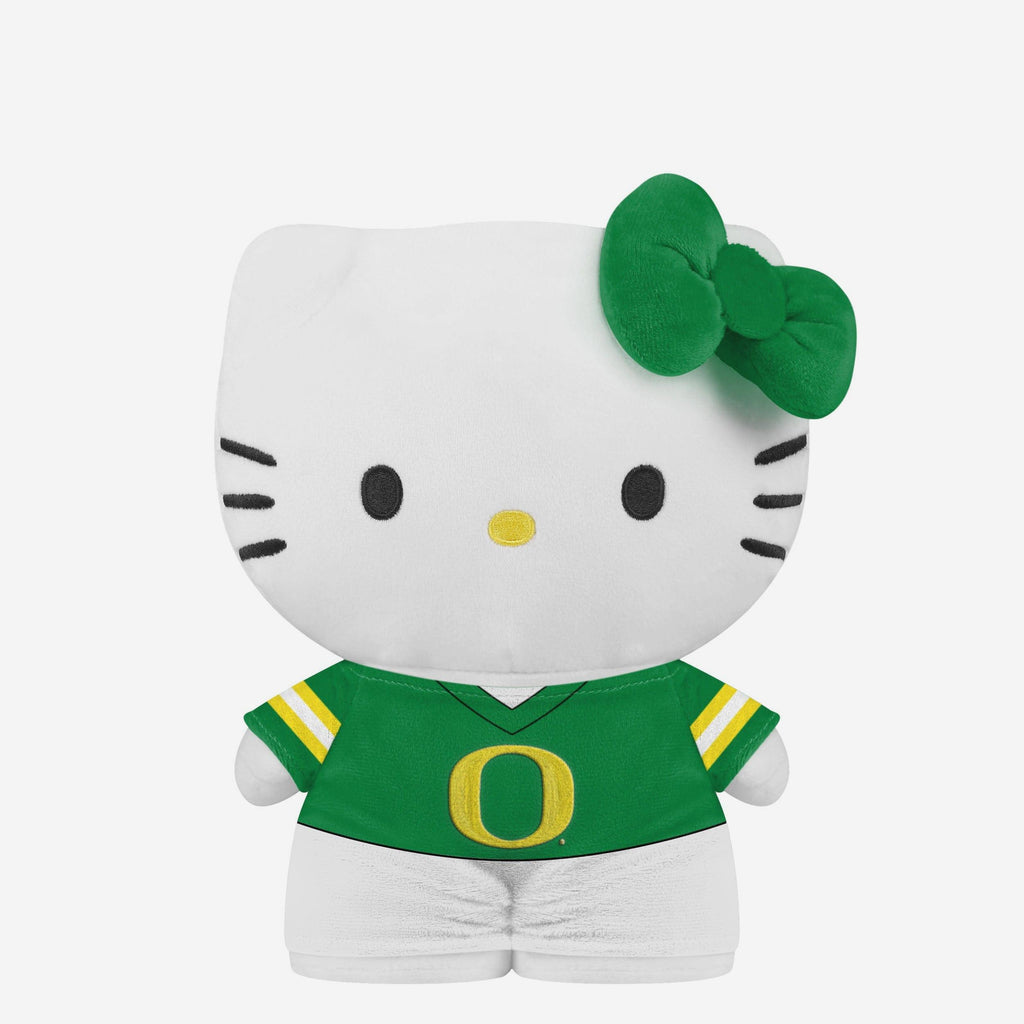 Oregon Ducks Team Color Bow Hello Kitty® Jersey Plush FOCO - FOCO.com