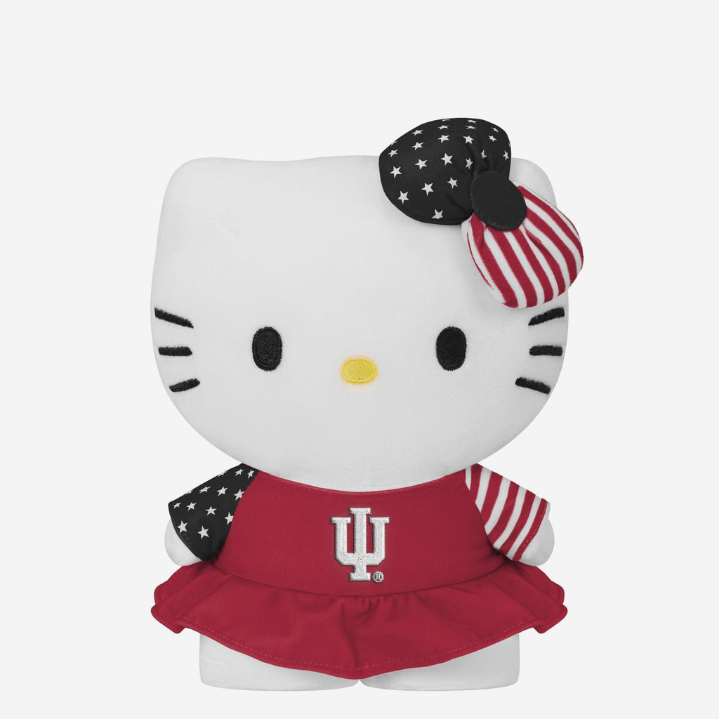 Indiana Hoosiers USA Bow Hello Kitty® Americana Plush FOCO - FOCO.com