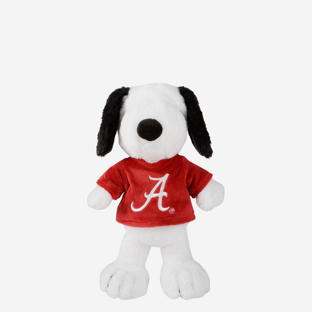 Alabama Crimson Tide Snoopy Peanuts Team Jersey Plush FOCO - FOCO.com