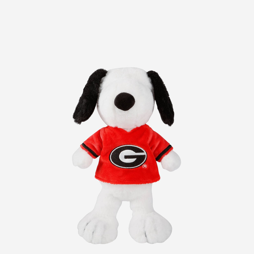 Georgia Bulldogs Snoopy Peanuts Team Jersey Plush FOCO - FOCO.com