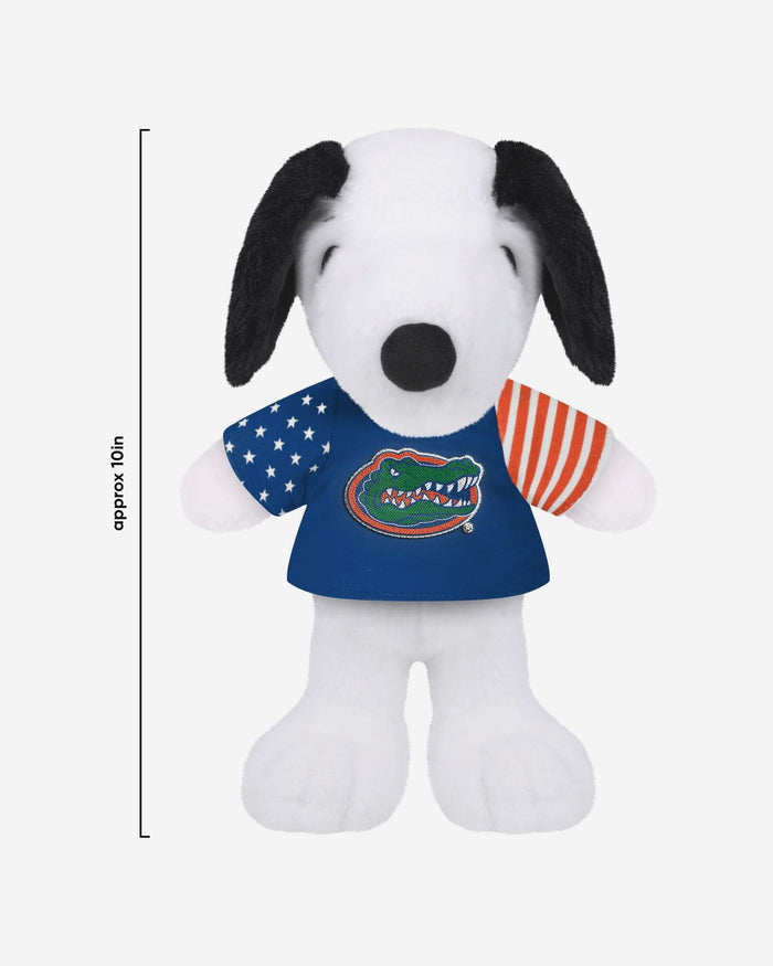 Florida Gators USA Flag Snoopy Peanuts Team Jersey Plush FOCO - FOCO.com