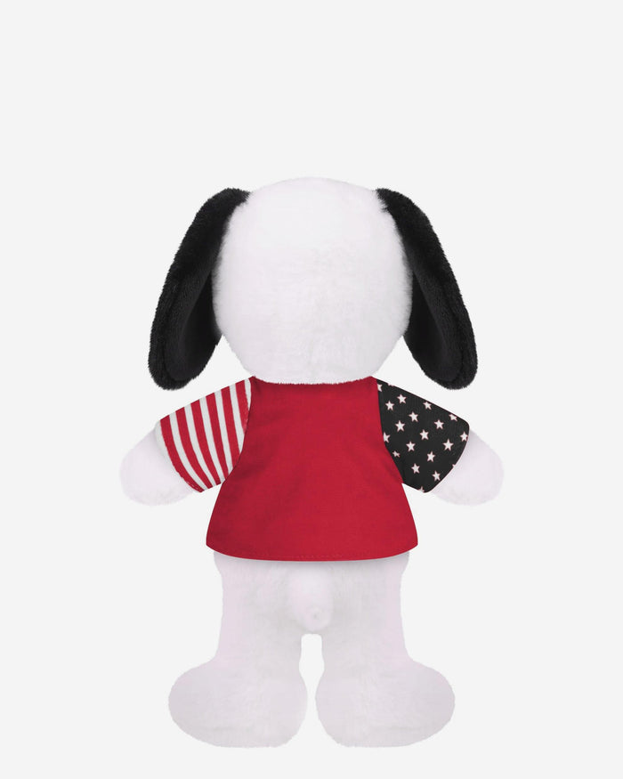 Georgia Bulldogs USA Flag Snoopy Peanuts Team Jersey Plush FOCO - FOCO.com