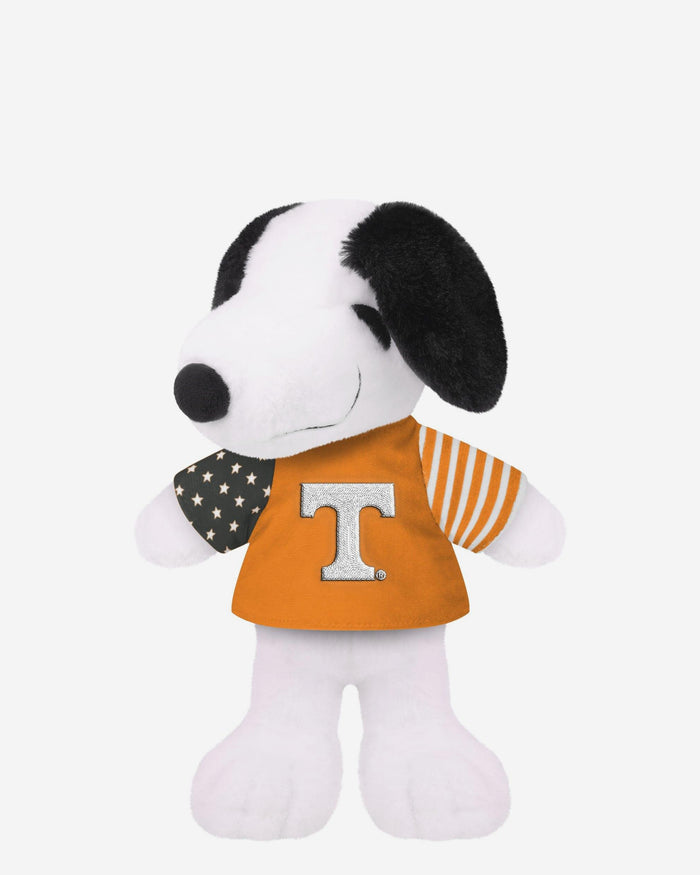 Tennessee Volunteers USA Flag Snoopy Peanuts Team Jersey Plush FOCO - FOCO.com