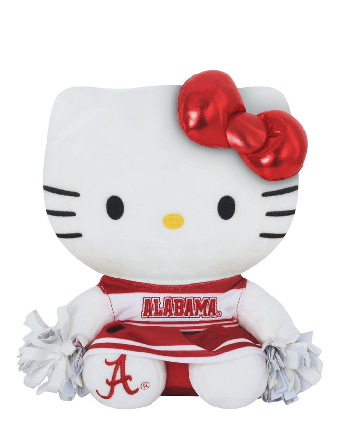 Alabama Crimson Tide Metallic Bow Hello Kitty® Cheerleader Plush