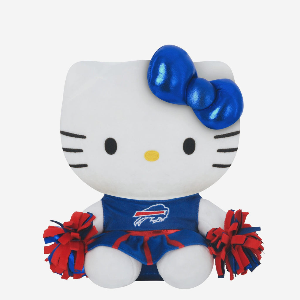 Buffalo Bills Metallic Bow Hello Kitty® Cheerleader Plush FOCO - FOCO.com