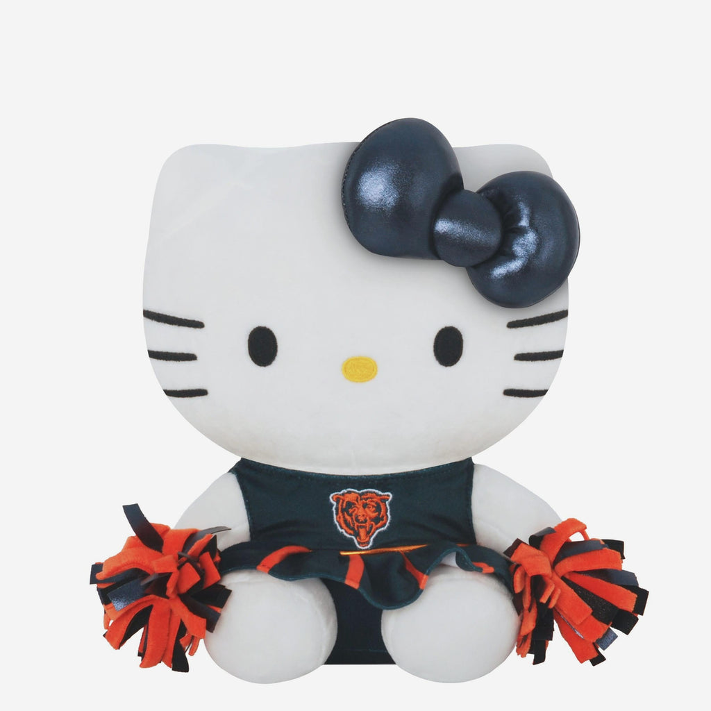 Chicago Bears Metallic Bow Hello Kitty® Cheerleader Plush FOCO - FOCO.com