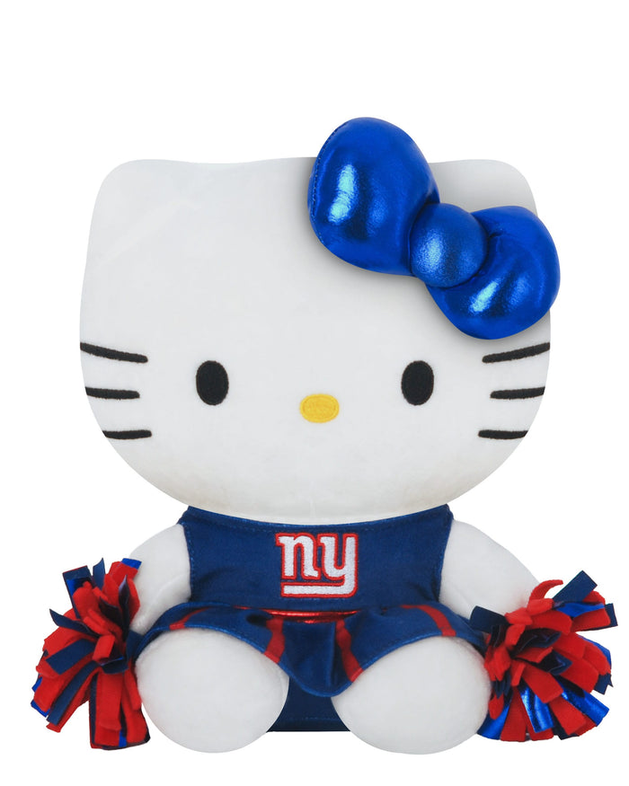 New York Giants Metallic Bow Hello Kitty® Cheerleader Plush
