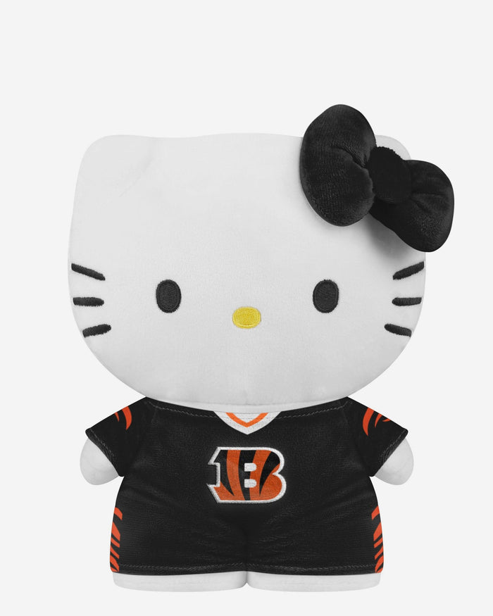 Cincinnati Bengals Team Color Bow Hello Kitty® Jersey Plush FOCO - FOCO.com