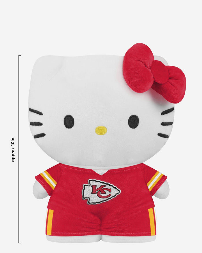 Kansas City Chiefs Team Color Bow Hello Kitty® Jersey Plush FOCO - FOCO.com
