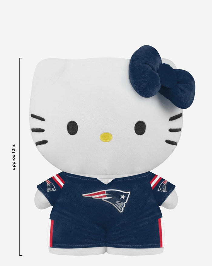 New England Patriots Team Color Bow Hello Kitty® Jersey Plush FOCO - FOCO.com