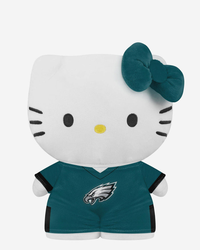 Philadelphia Eagles Team Color Bow Hello Kitty® Jersey Plush FOCO - FOCO.com