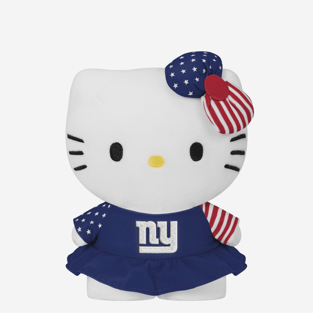 New York Giants USA Bow Hello Kitty® Americana Plush FOCO - FOCO.com