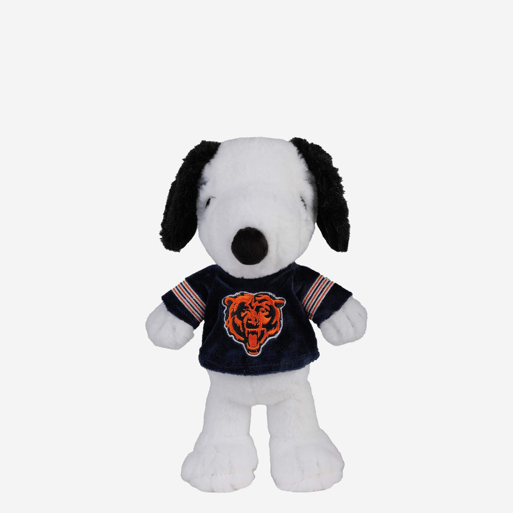 Chicago Bears Snoopy Peanuts Team Jersey Plush FOCO - FOCO.com