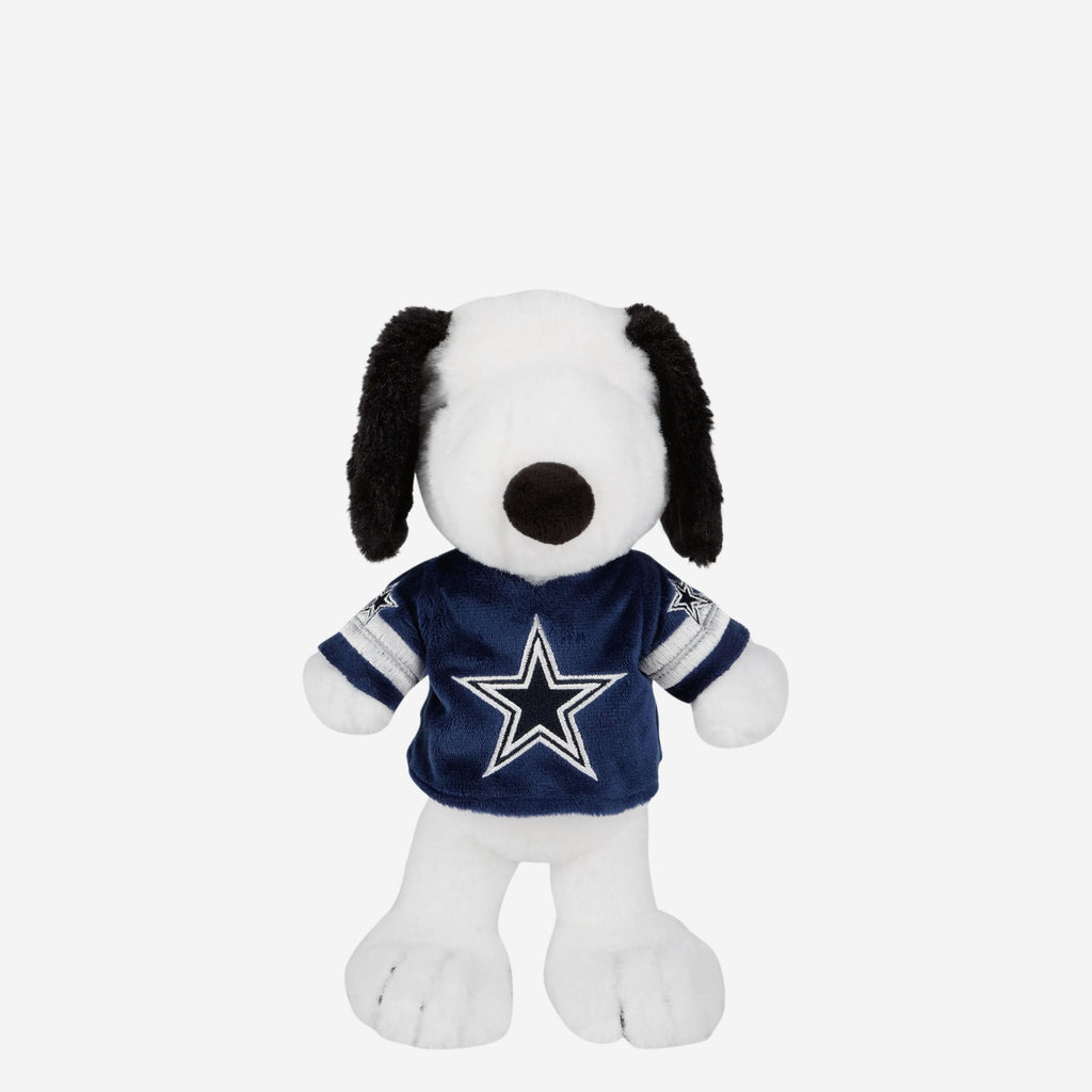 Dallas Cowboys Snoopy Peanuts Team Jersey Plush FOCO - FOCO.com