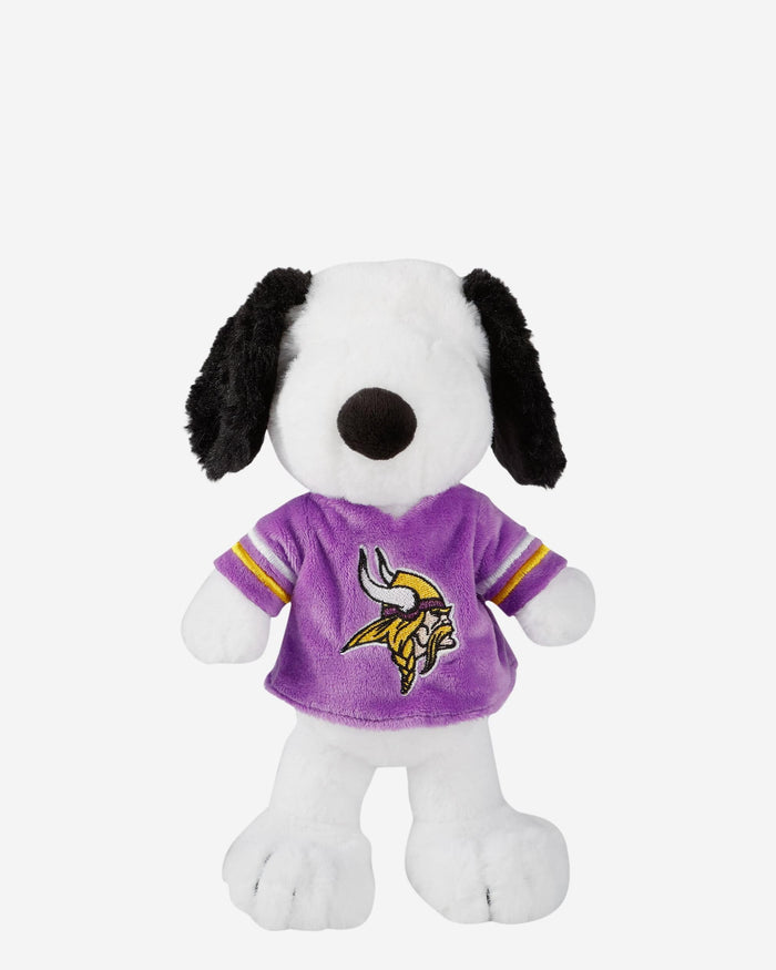 Minnesota Vikings Snoopy Peanuts Team Jersey Plush FOCO - FOCO.com