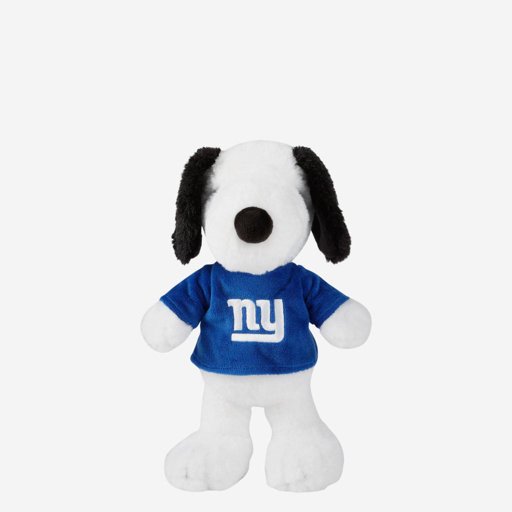 New York Giants Snoopy Peanuts Team Jersey Plush FOCO - FOCO.com