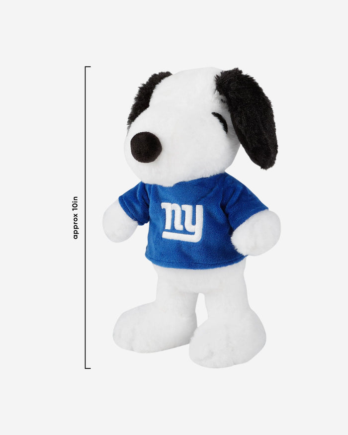 New York Giants Snoopy Peanuts Team Jersey Plush FOCO - FOCO.com