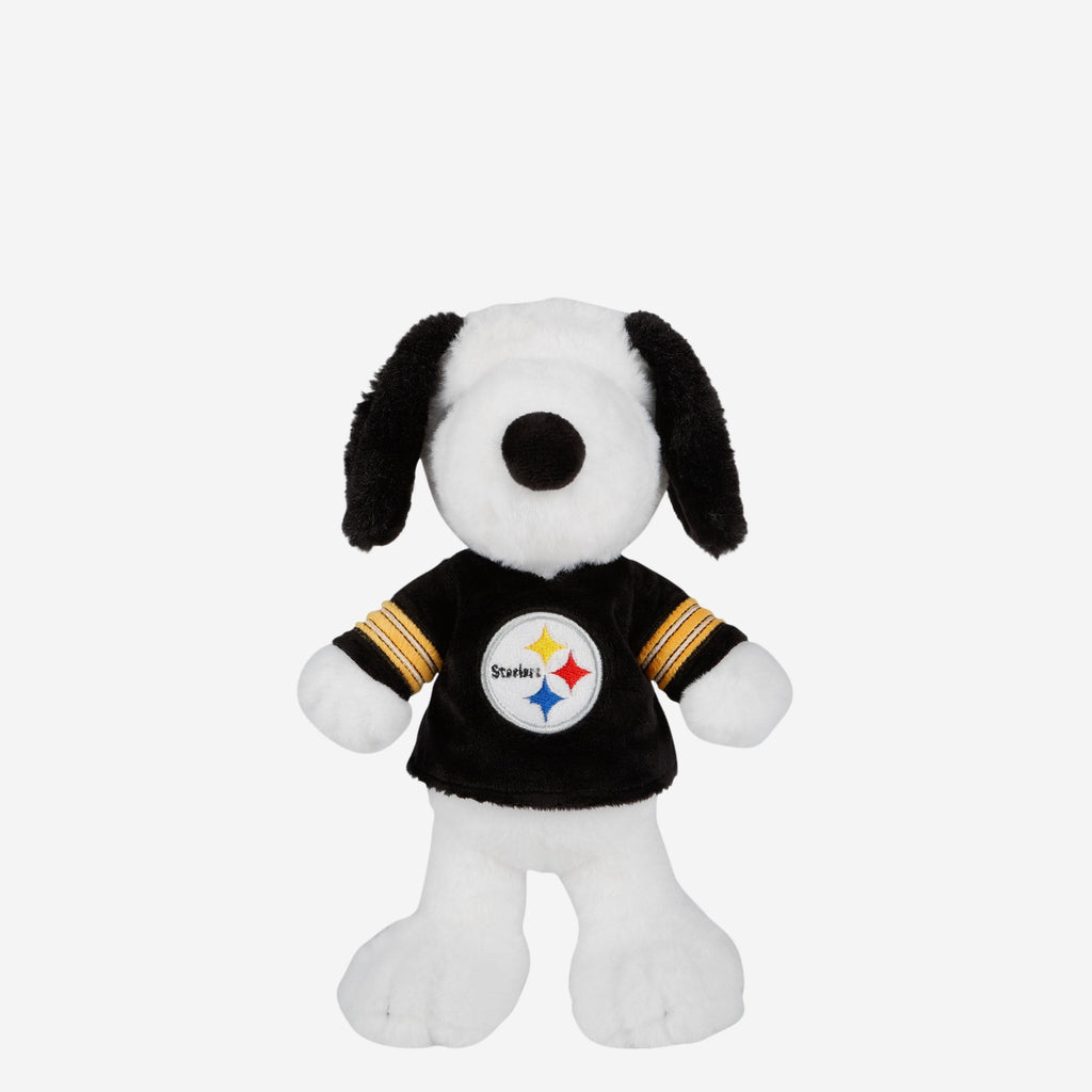 Pittsburgh Steelers Snoopy Peanuts Team Jersey Plush FOCO - FOCO.com