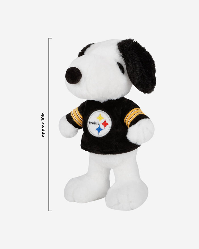 Pittsburgh Steelers Snoopy Peanuts Team Jersey Plush FOCO - FOCO.com