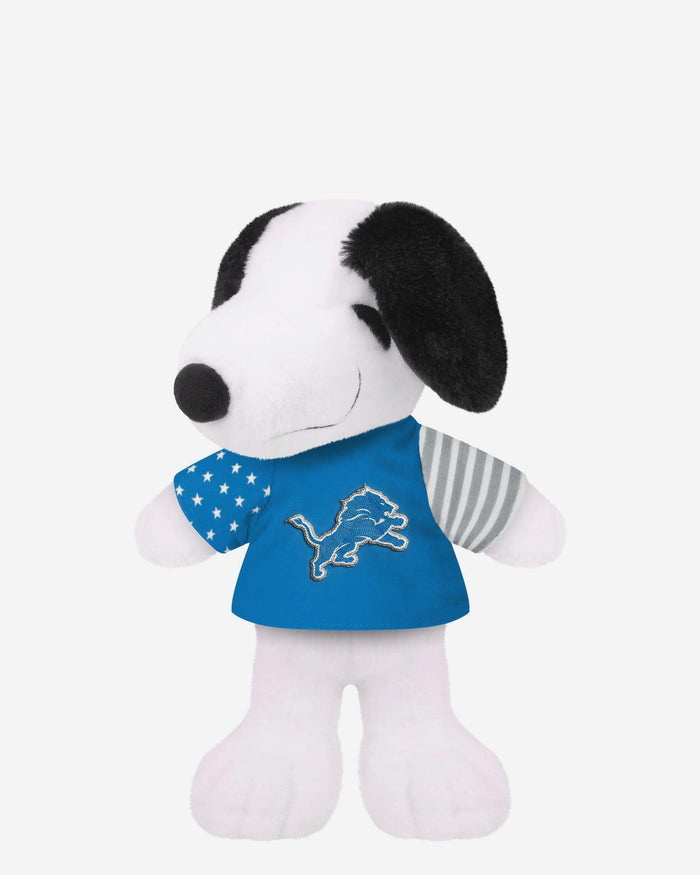 Detroit Lions USA Flag Snoopy Peanuts Team Jersey Plush FOCO - FOCO.com