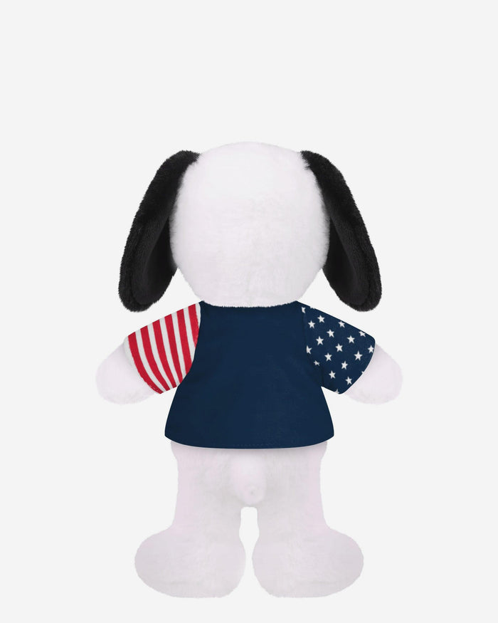 New England Patriots USA Flag Snoopy Peanuts Team Jersey Plush FOCO - FOCO.com