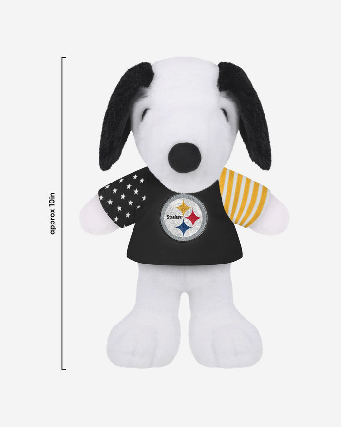 Pittsburgh Steelers USA Flag Snoopy Peanuts Team Jersey Plush FOCO - FOCO.com