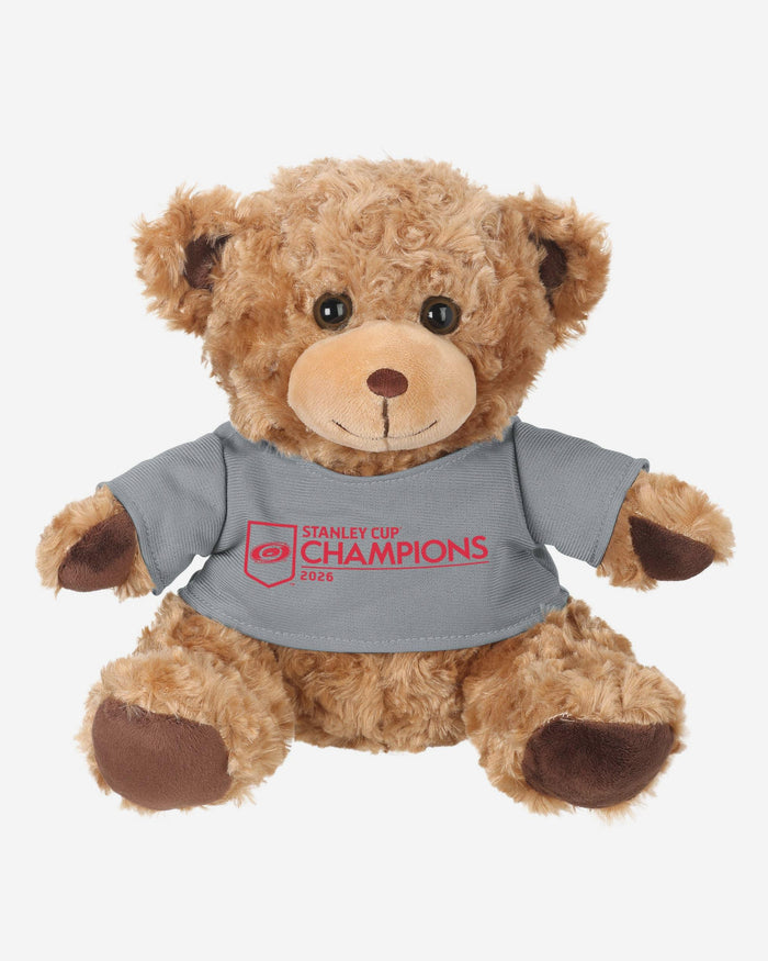 Carolina Hurricanes 2026 Stanley Cup Champions Seated Shirt Bear FOCO - FOCO.com