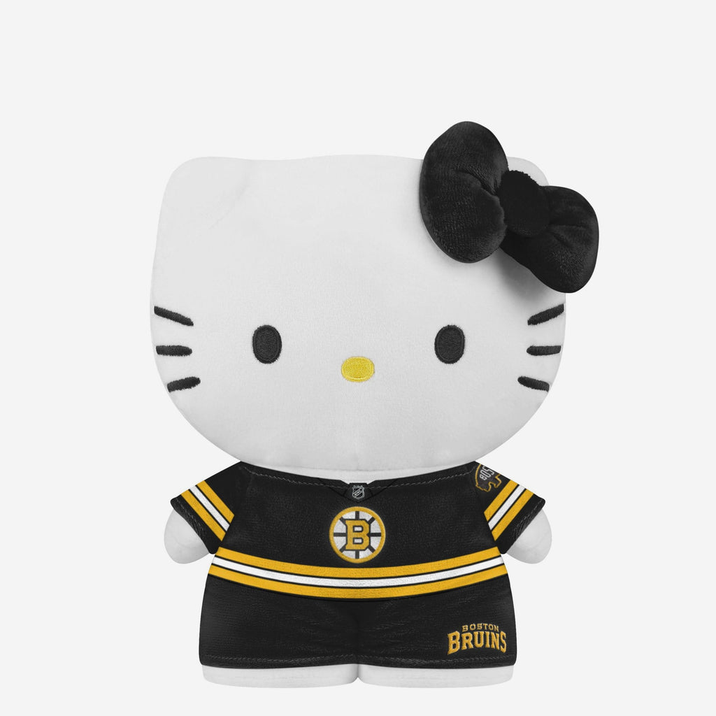 Boston Bruins Team Color Bow Hello Kitty® Jersey Plush FOCO - FOCO.com