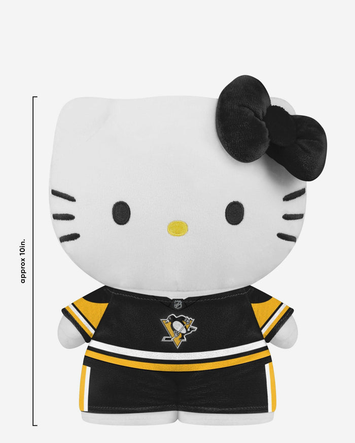Pittsburgh Penguins Team Color Bow Hello Kitty® Jersey Plush FOCO - FOCO.com