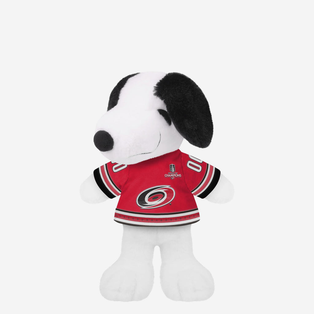 Carolina Hurricanes 2026 Stanley Cup Champions Snoopy Peanuts Plush Jersey FOCO - FOCO.com