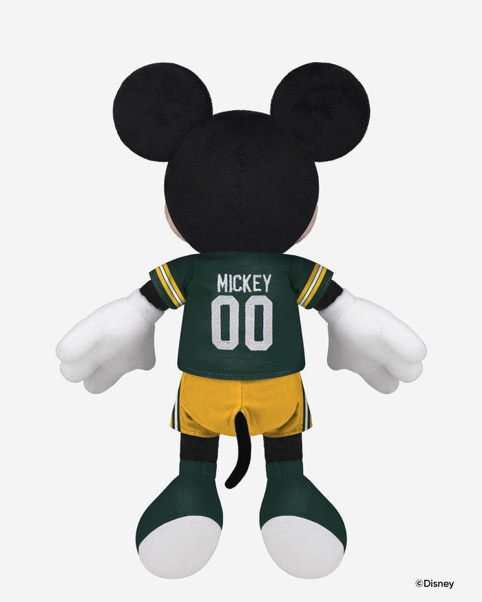 Green Bay Packers Disney Mickey Mouse 14 in Plush FOCO - FOCO.com