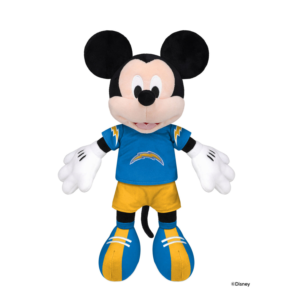 Los Angeles Chargers Disney Mickey Mouse 14 in Plush FOCO - FOCO.com