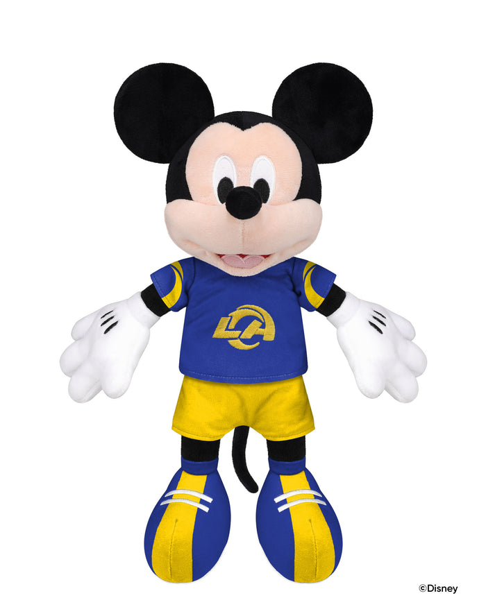 Los Angeles Rams Disney Mickey Mouse 14 in Plush FOCO - FOCO.com
