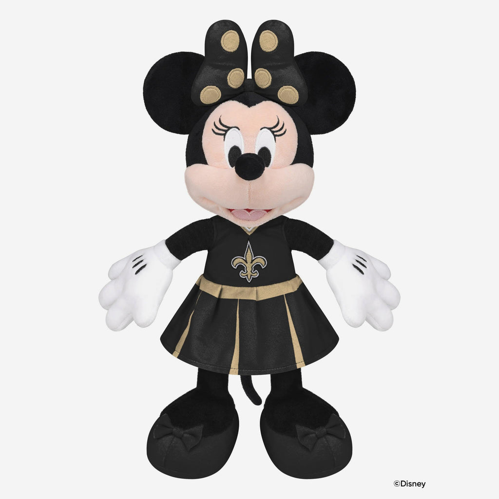 New Orleans Saints Disney Minnie Mouse 14 in Plush FOCO - FOCO.com