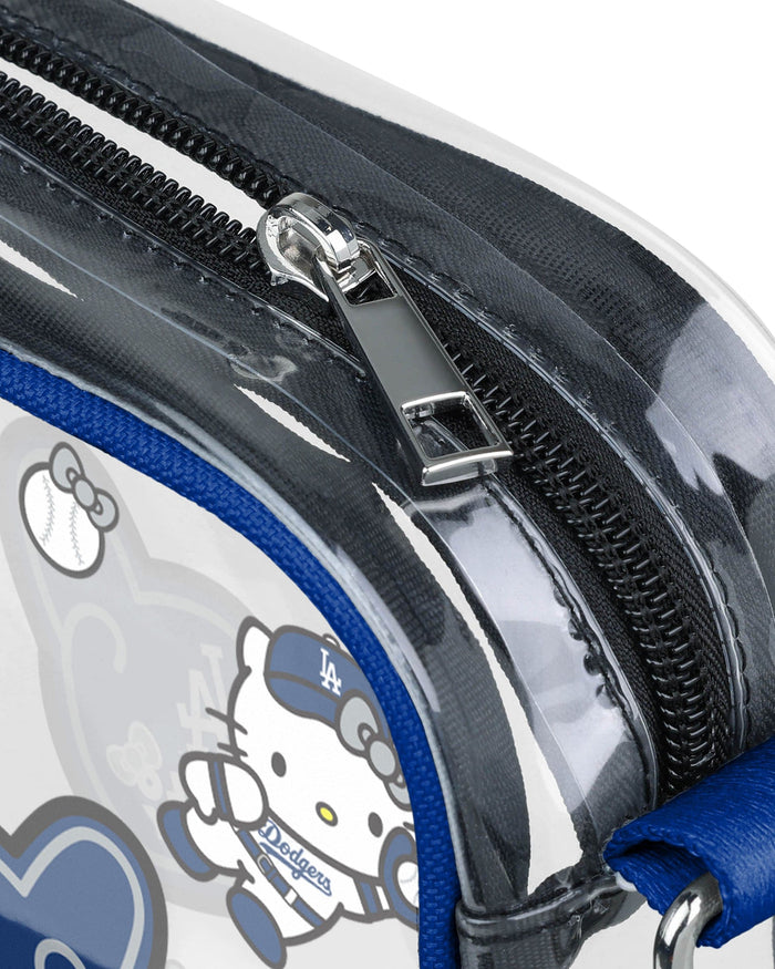 Los Angeles Dodgers 2025 Back To Back World Series Champions Hello Kitty Clear Crossbody Bag FOCO - FOCO.com
