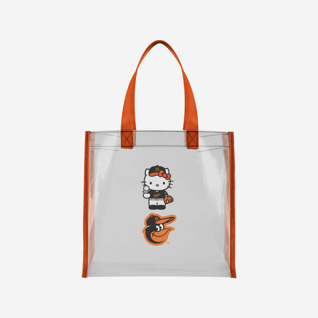 Baltimore Orioles Hello Kitty® Clear Tote Bag FOCO - FOCO.com