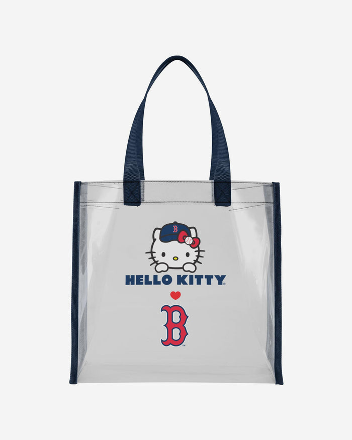 Boston Red Sox Hello Kitty® Clear Tote Bag FOCO - FOCO.com
