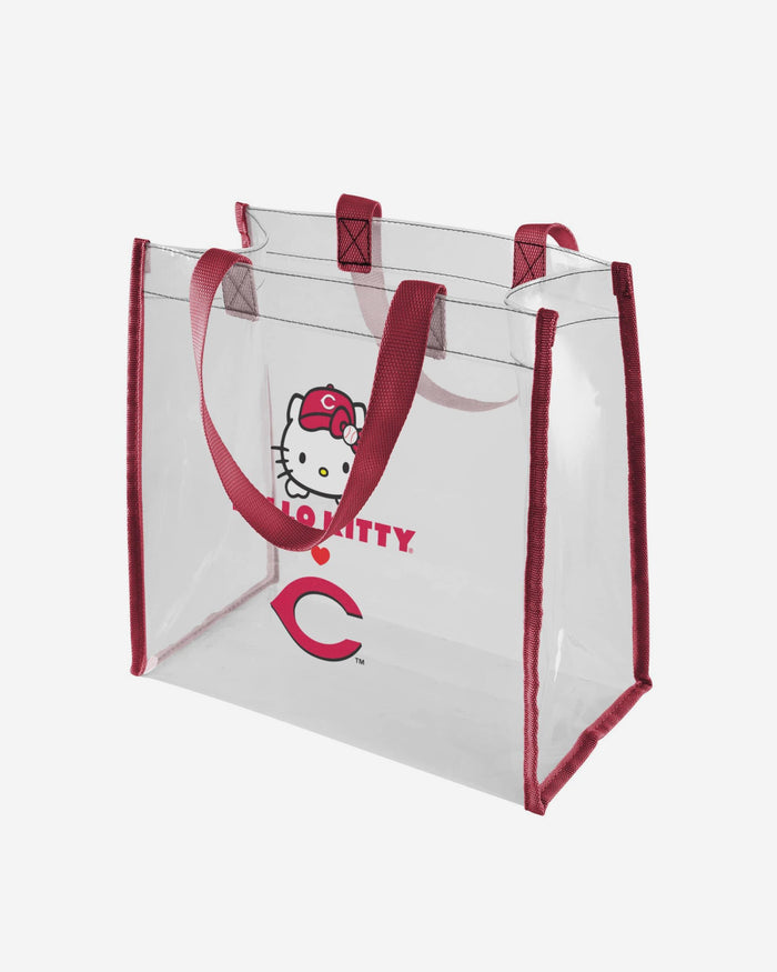 Cincinnati Reds Hello Kitty® Clear Tote Bag FOCO - FOCO.com